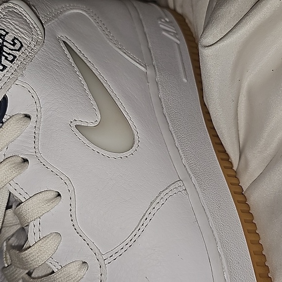 Nike Air Force 1 Mid QS Jewel NYC White Navy - Picture 4 of 7